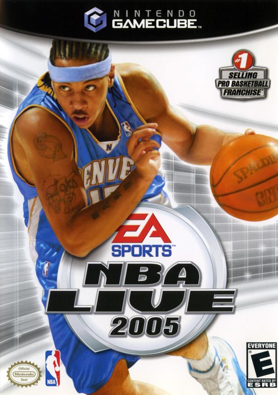 NBA Live 2005 box art for Xbox